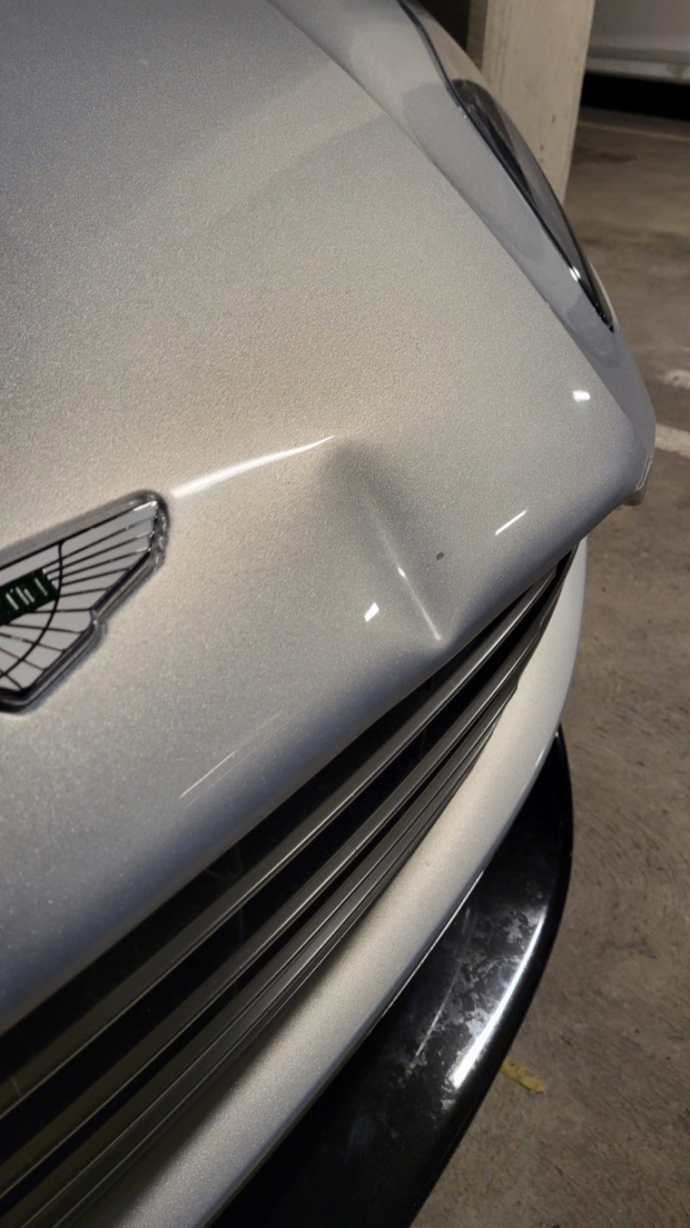 Crease or Body Line paintless dent repair example, priced $225 to $600